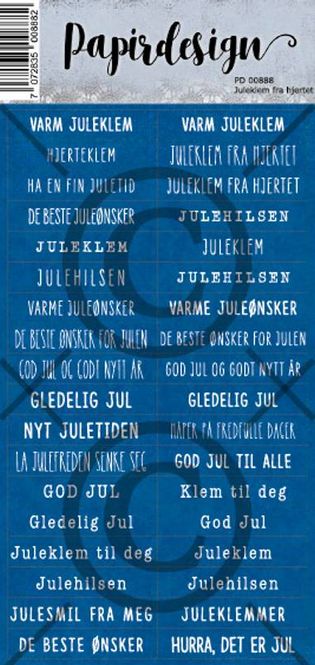 Hovedbilde Papirdesign - Juleklem fra ...