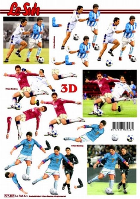 Hovedbilde 3D ark - Fotball