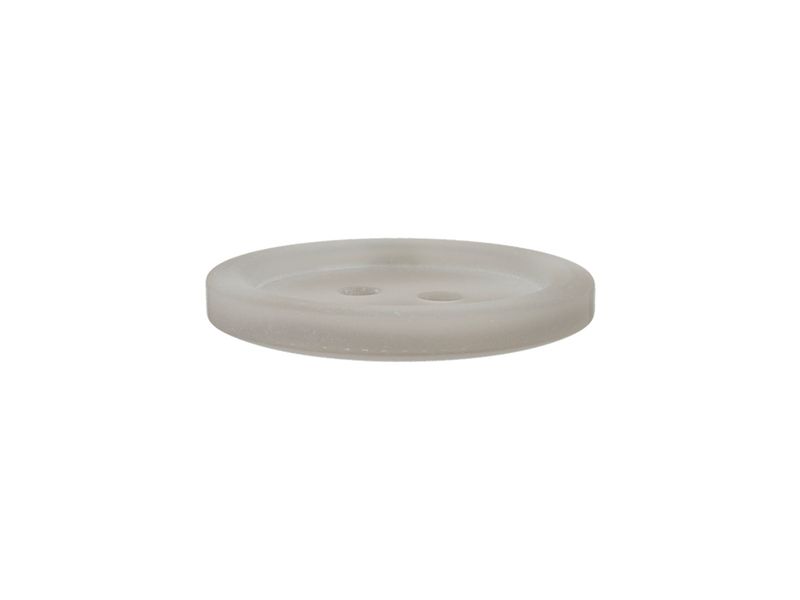 Knapp 453066 2-hull 23mm 74 Lys grå