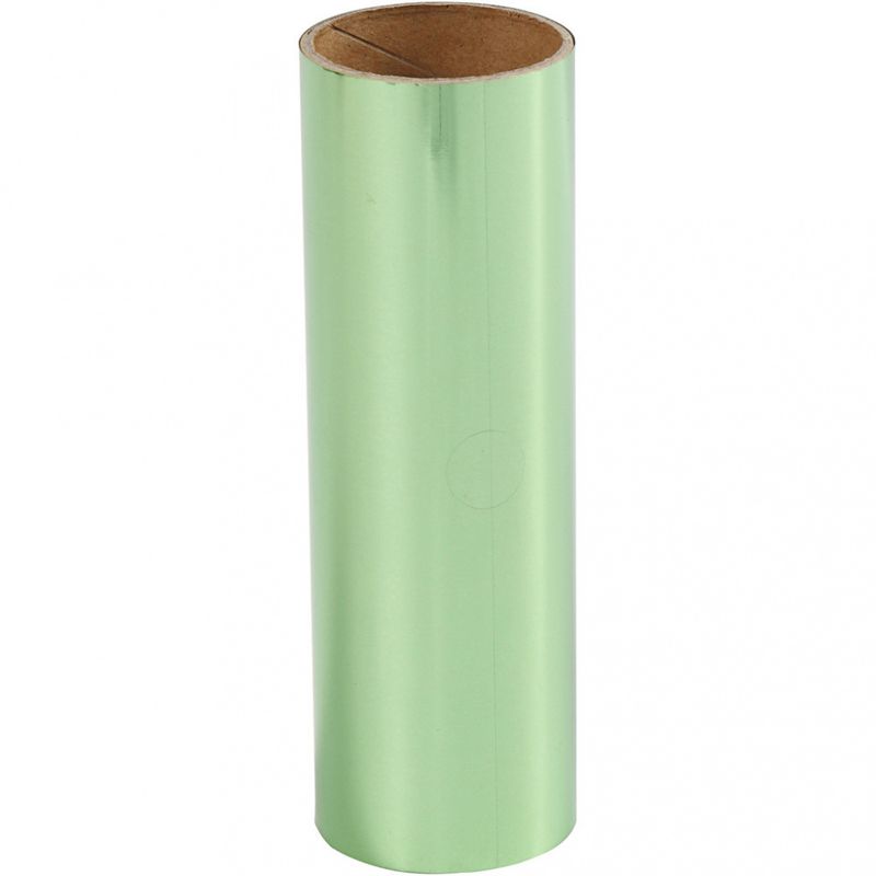Dekorasjonsfolie, B: 15,5 cm, Grønn, 50 cm,