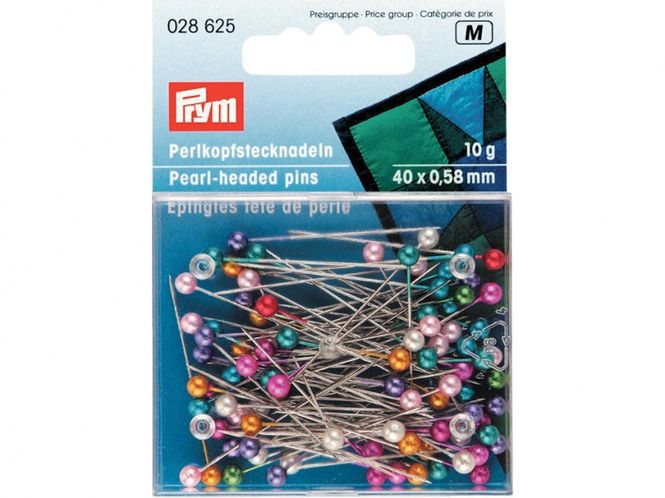 Hovedbilde Prym Knappenåler Perlemorhode ...