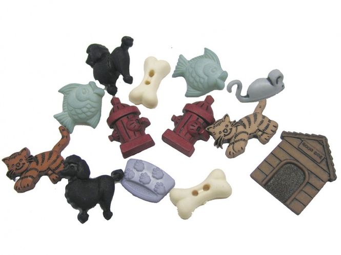 Hovedbilde Buttons - Raining Cats and ...
