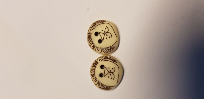 Hovedbilde Knapp Løve 14mm  