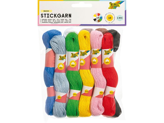 Hovedbilde Folia Broderitråd sett  ...