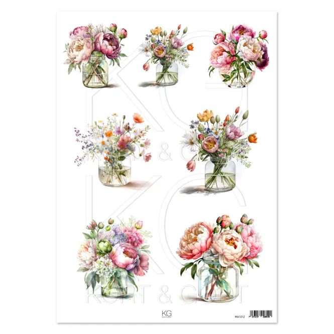 Hovedbilde Motivark Blomster 