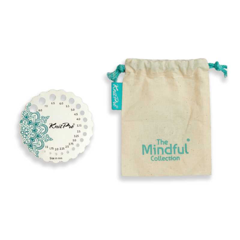 Mindful strikkepinnemål - Sterlingsilver