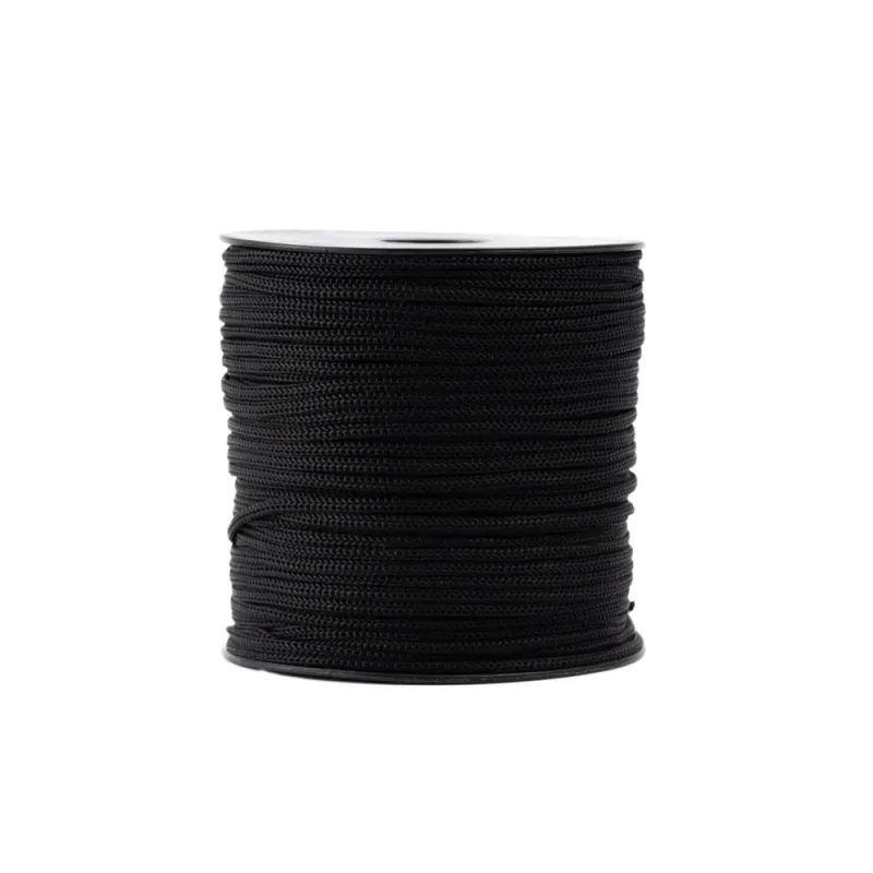 TR504 Hekletråd Mini 3mm 06 Sort 100m