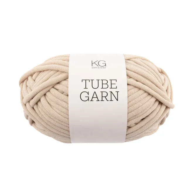 Hovedbilde TB102 Tubegarn 1106 4mm Beige
