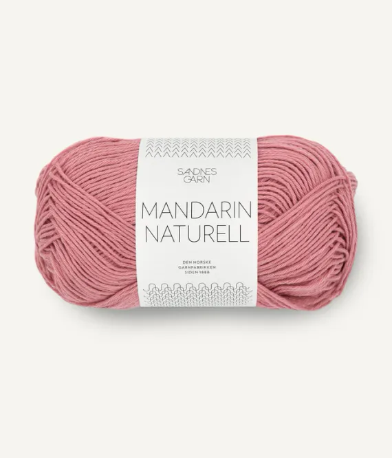 Hovedbilde MANDARIN NATURELL ROSA 4323