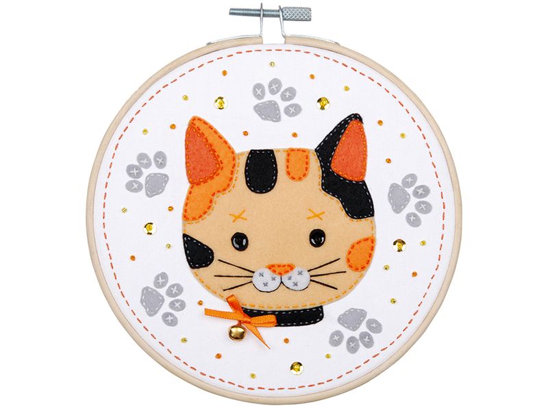 Hobbysett  Broderisett  Katt